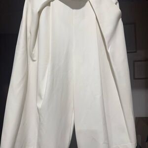 Milly cropped white pants